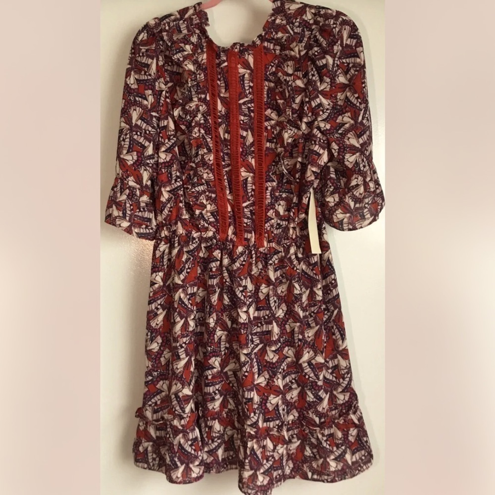 HAPPY x Nature Kate Hudson Rare Dress Butterfly Printed Size Medium